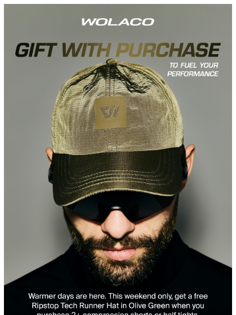wolaco newsletter: THIS WEEKEND ONLY | FREE Gift With Purchase 👀