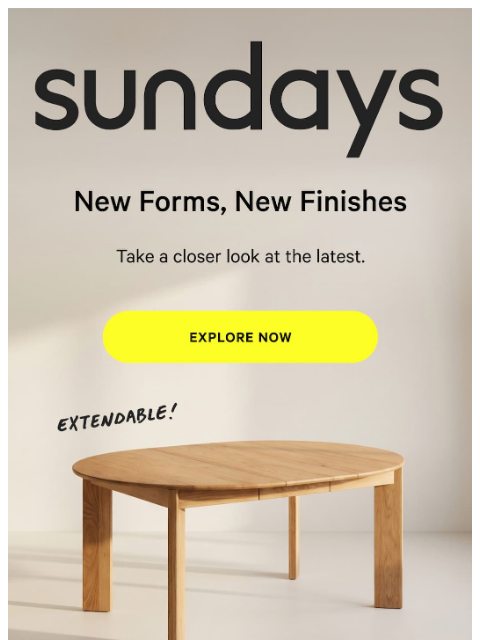 sundays-company newsletter: A look at what's new