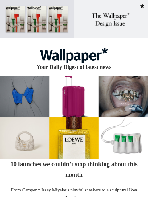 futureplc newsletter: 10 design drops we loved last month