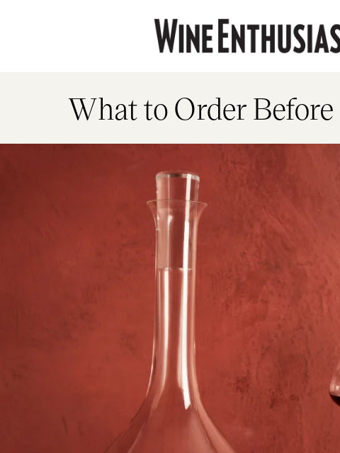 wineenthusiast newsletter: Make it Personal