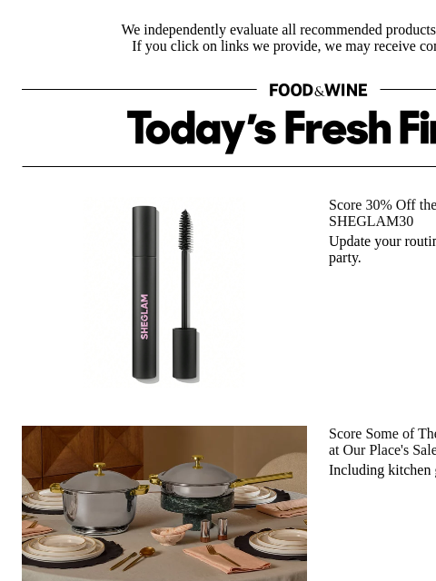 foodandwine newsletter: Take Up to $288 Off Some of the Best Non-Toxic Coo...