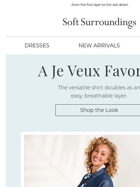 softsurroundings newsletter: A New Summer Look We Love