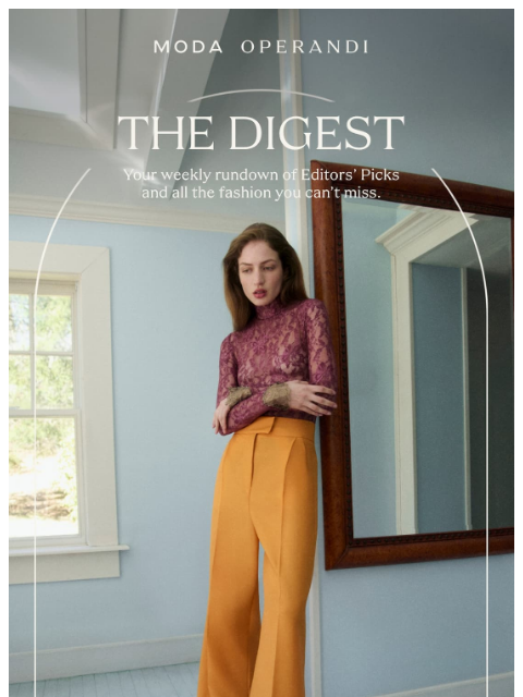 modaoperandi newsletter: New & Exclusive: ARAKII