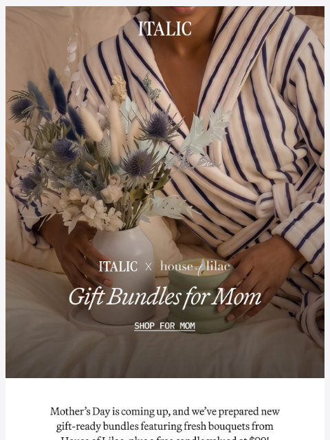 italic newsletter: For the Woman Who Does It All