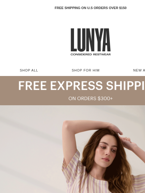 lunya newsletter: The Mother’s Day She Wants