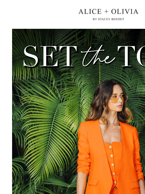 aliceandolivia newsletter: New Spring Suiting