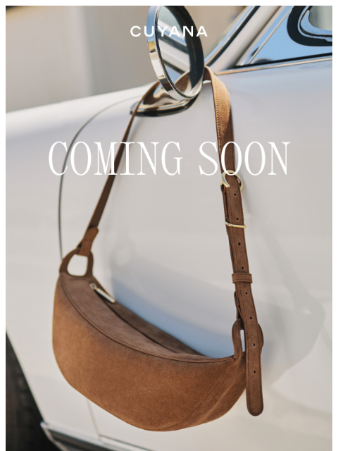 cuyana newsletter: New Bags. New Season.