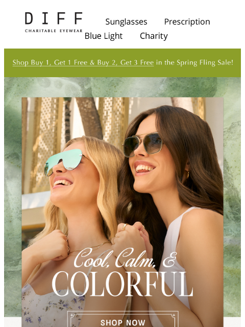 diffeyewear newsletter: The New Refreshment 🍵