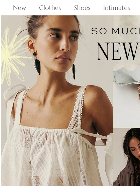freepeople newsletter: NEW 🐚 NEW 🐚 NEW