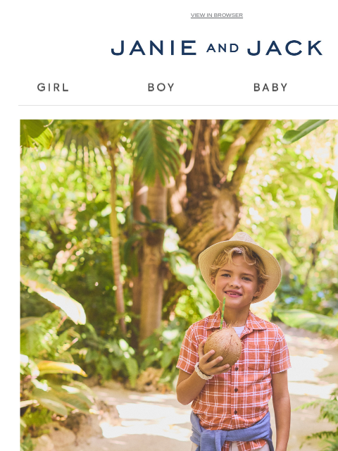 janieandjack newsletter: For island time (or anytime)