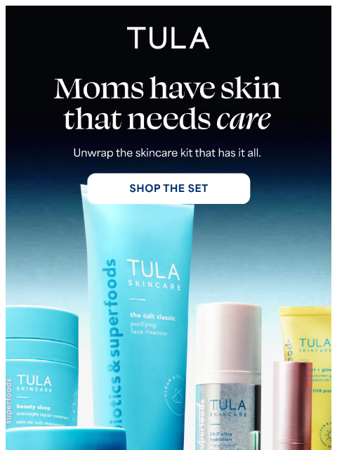 tula newsletter: A gift that will make her glow