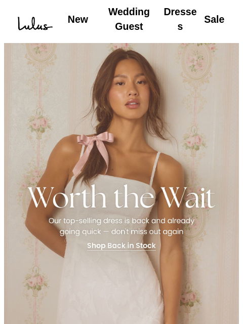 lulus newsletter: Your Most-Requested Restock Drop 💖