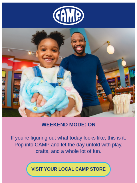 camp newsletter: Starts this weekend: FREE JonnyPops in-store 🌈