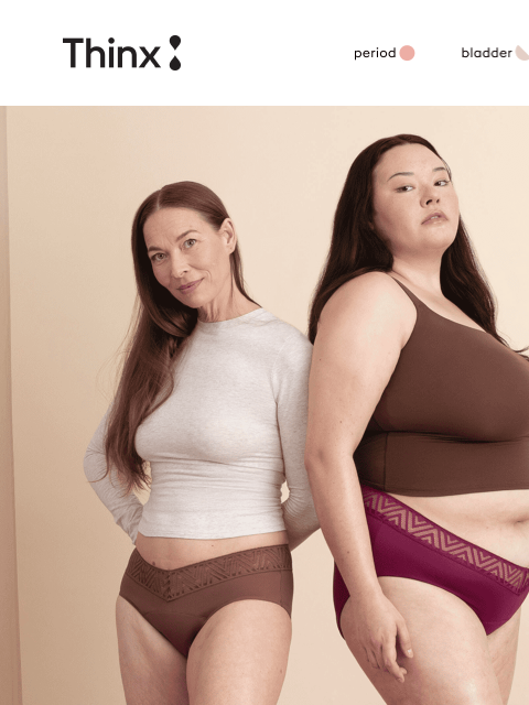 shethinx newsletter: Leak protection that feels good