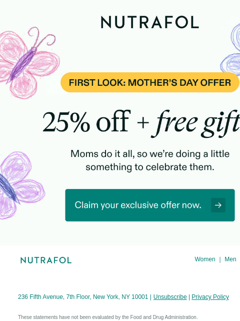 nutrafol newsletter: Exclusive offer inside.