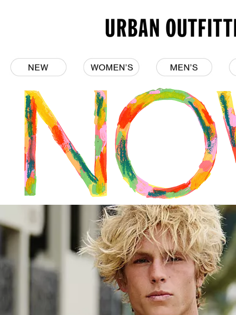 urbanoutfitters newsletter: No sleeves season starts now 💪