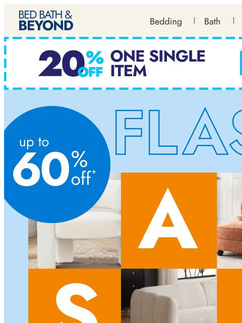 bedbathandbeyond newsletter: Our top summer deals—up to 60% off ⚡