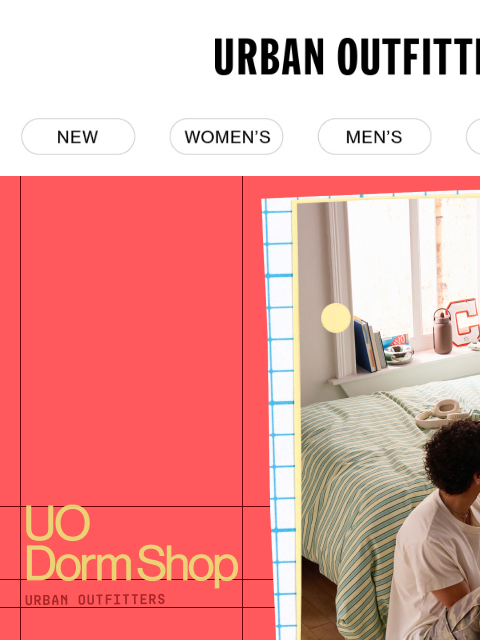urbanoutfitters newsletter: Everything you need to feel at home on campus