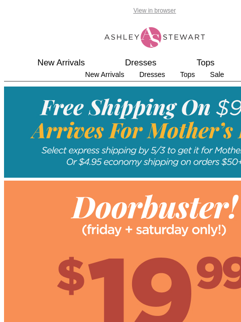 ashleystewart newsletter: FINAL DAY DOORBUSTER⏳$19.99 black BUTTERFLY BRAS