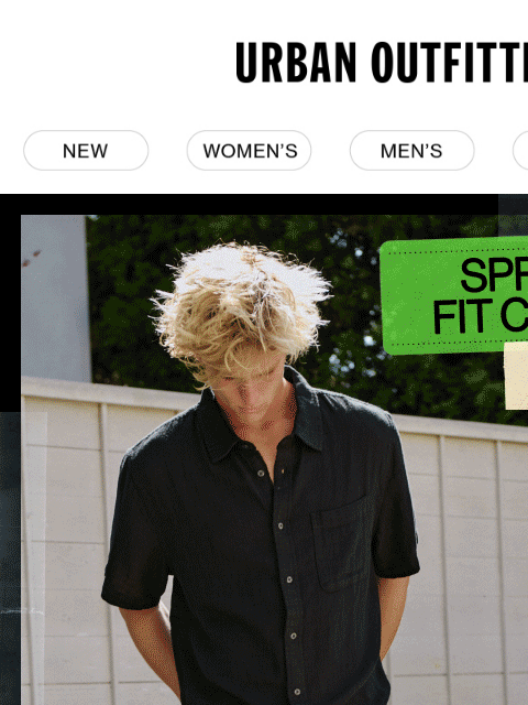 urbanoutfitters newsletter: Spring Fit Check: Grad Day 🎓