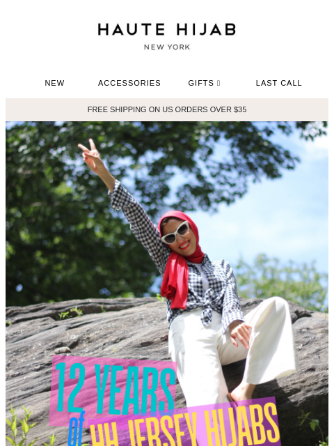 hautehijab newsletter: Celebrating 12 years of HH Jersey Hijabs! 🥳
