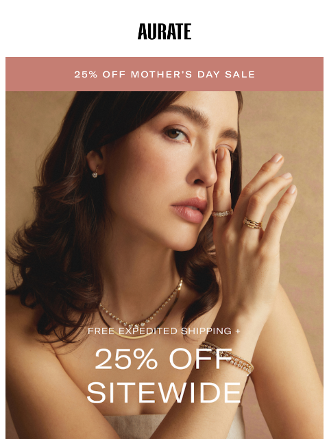 auratenewyork newsletter: Future Heirlooms 25% Off