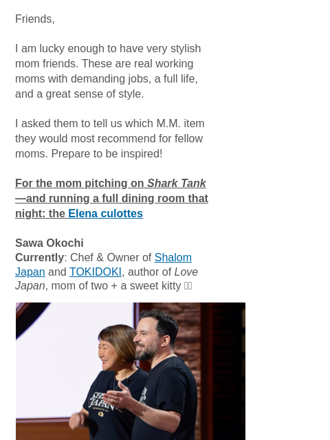 mmlafleur newsletter: My personal Mother’s Day gift guide.