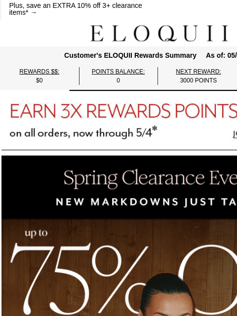 eloquii newsletter: Up to 75% off ENDS TONIGHT 💥