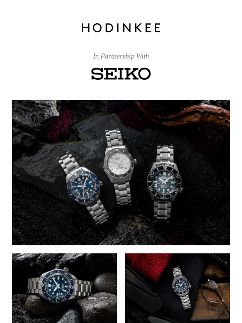 Hodinkee.com In Partnership With Seiko's name is synonymous with iconic diver's watches, from the beloved "Turtle" series and legendary "Tuna" to the cutting-edge Prospex