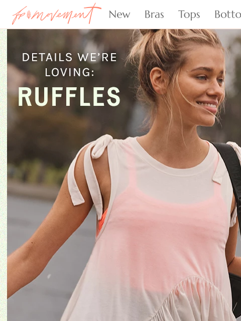 freepeople newsletter: This tank? Pretty sweet 😉