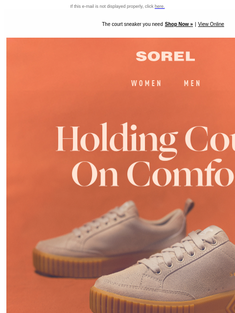 Add a pair of trending sneakers to your lineup. If this e-mail is not displayed properly, click here. The court sneaker you need Shop Now » ‌ ‌ ‌ ‌ ‌ ‌ ‌ ‌ ‌ ‌ ‌ ‌ ‌ ‌ ‌ ‌ ‌ ‌ ‌ ‌ ‌ ‌ ‌ ‌ ‌ ‌ ‌ ‌ ‌ ‌ ‌