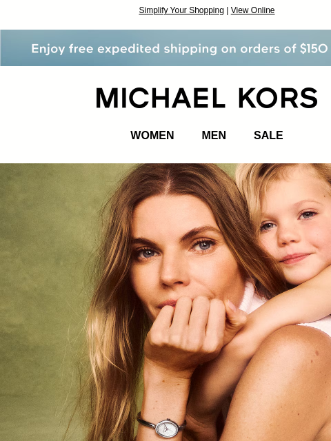 michaelkorsmail newsletter: Timeless Gifts Are 25% Off For A Limited Time