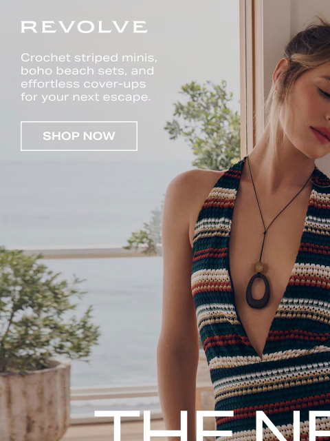 revolve newsletter: New Vacay Arrivals Alert 🚨