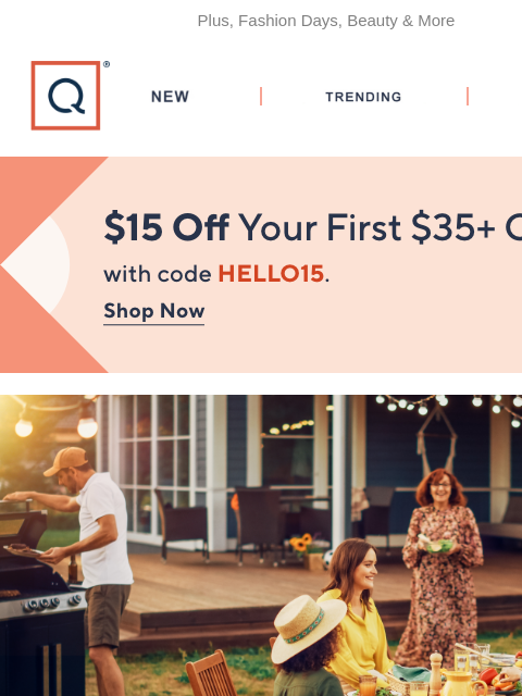 qvcemail newsletter: Summer Celebration Essentials