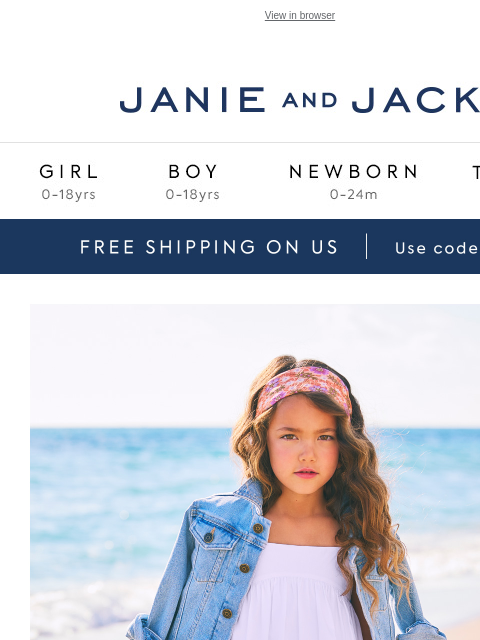 Plus, enjoy 20% off your purchase. View in browser Stores Janie and Jack Girl Boy Newborn Tween Janie and Jack Girl Boy Newborn Tween Girl Boy Newborn Girl Newborn Boy Accessories Sale Gift Services
