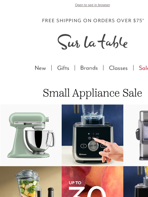 Get up to 30% off top brands like Vitamix, Breville, Nespresso and more! ‌ ‌ ‌ ‌ ‌ ‌ ‌ ‌ ‌ ‌ ‌ ‌ ‌ ‌ ‌ ‌ ‌ ‌ ‌ ‌ ‌ ‌ ‌ ‌ ‌ ‌ ‌ ‌ ‌ ‌ ‌ ‌ ‌ ‌ ‌ ‌ ‌ ‌ ‌ ‌ ‌ ‌ ‌ ‌ ‌ ‌ ‌ ‌ ‌ ‌ ‌ ‌ ‌ ‌ ‌ ‌ ‌ ‌ ‌ ‌ ‌ ‌ ‌ ‌