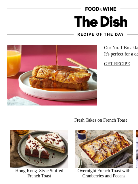 foodandwine newsletter: Our No. 1 Breakfast Recipe of All Time