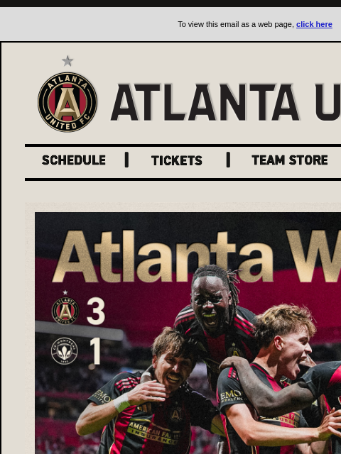 atlutd newsletter: Matchday | Run It Back
