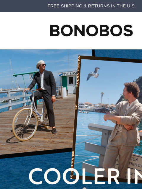 bonobos newsletter: Cooler in Linen