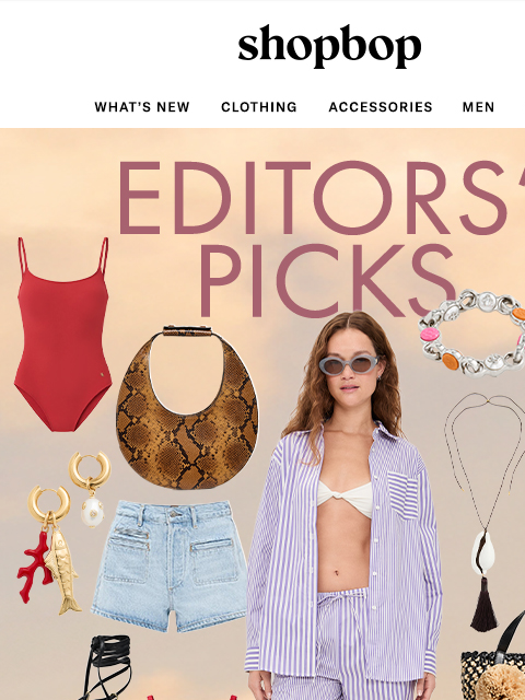 shopbop-mail newsletter: Up to 40% off: editors' picks