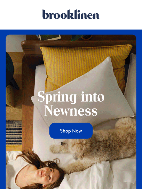 brooklinen newsletter: Hellooo NEW Arrivals