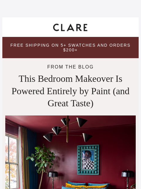 clare newsletter: Beige walked so burgundy could run