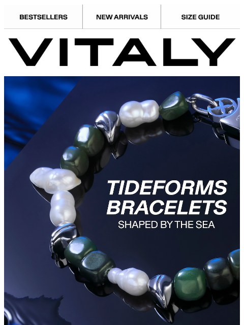 vitalydesign newsletter: TIDEFORMS: BRACELETS