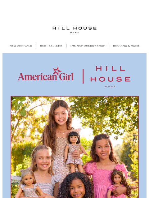 hillhousehome newsletter: Introducing American Girl x Hill House