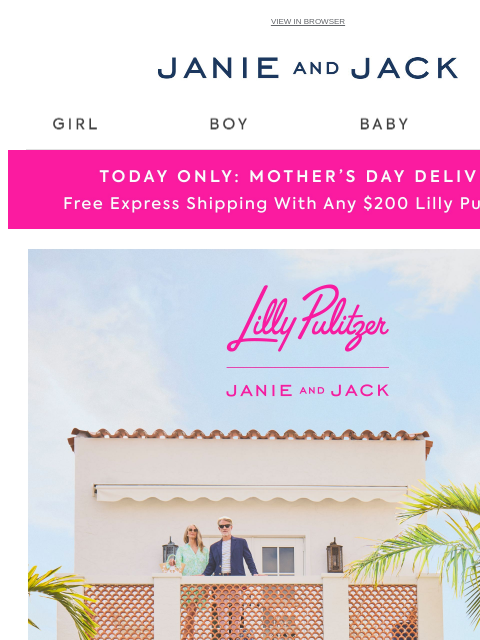 janieandjack newsletter: It’s here, we mean it this time…