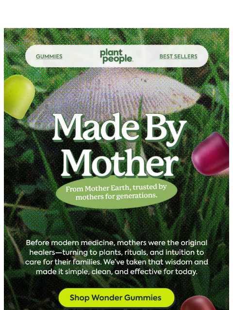 plantpeople newsletter: Mothers. Healers. 🌾