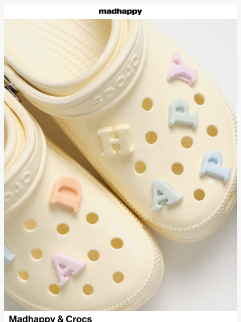 madhappy newsletter: Madhappy & Crocs 🫧