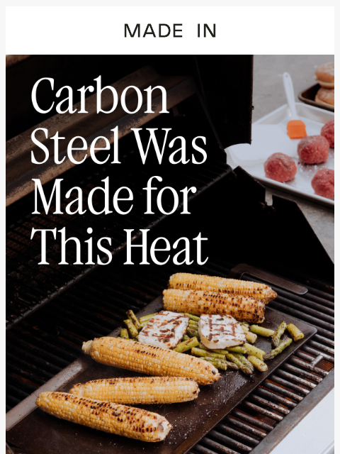 madeincookware newsletter: What Chefs Grill With