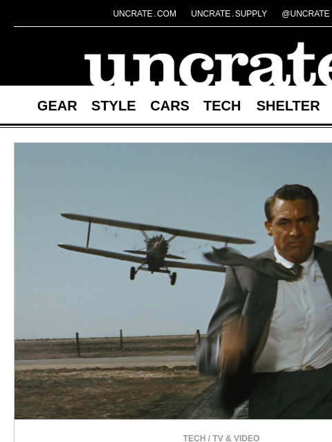 uncrate newsletter: Alfred Hitchcock Film Collection & more