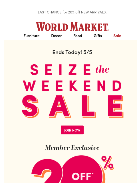 LAST CHANCE for 20% off NEW ARRIVALS. ‌ ‌ ‌ ‌ ‌ ‌ ‌ ‌ ‌ ‌ ‌ ‌ ‌ ‌ ‌ ‌ ‌ ‌ ‌ ‌ ‌ ‌ ‌ ‌ ‌ ‌ ‌ ‌ ‌ ‌ ‌ ‌ ‌ ‌ ‌ ‌ ‌ ‌ ‌ ‌ ‌ ‌ ‌ ‌ ‌ ‌ ‌ ‌ ‌ ‌ ‌ ‌ ‌ ‌ ‌ ‌ ‌ ‌ ‌ ‌ ‌ ‌ ‌ ‌ ‌ ‌ ‌ ‌ ‌ ‌ ‌ ‌ ‌ ‌ ‌ ‌ ‌ ‌ ‌ ‌ ‌ ‌